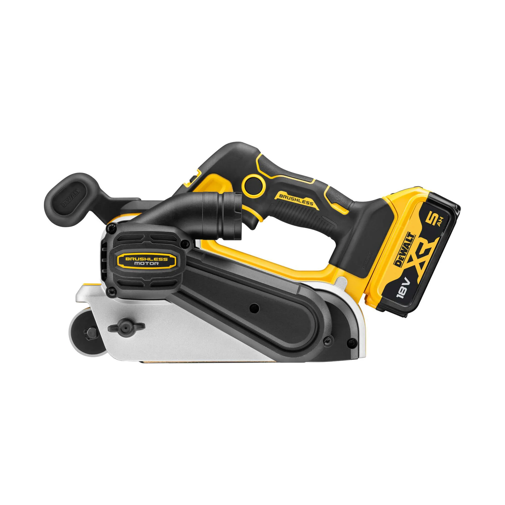 Аккумуляторная бесщеточная ленточная шлифовальная машина DeWALT DCW220P2.