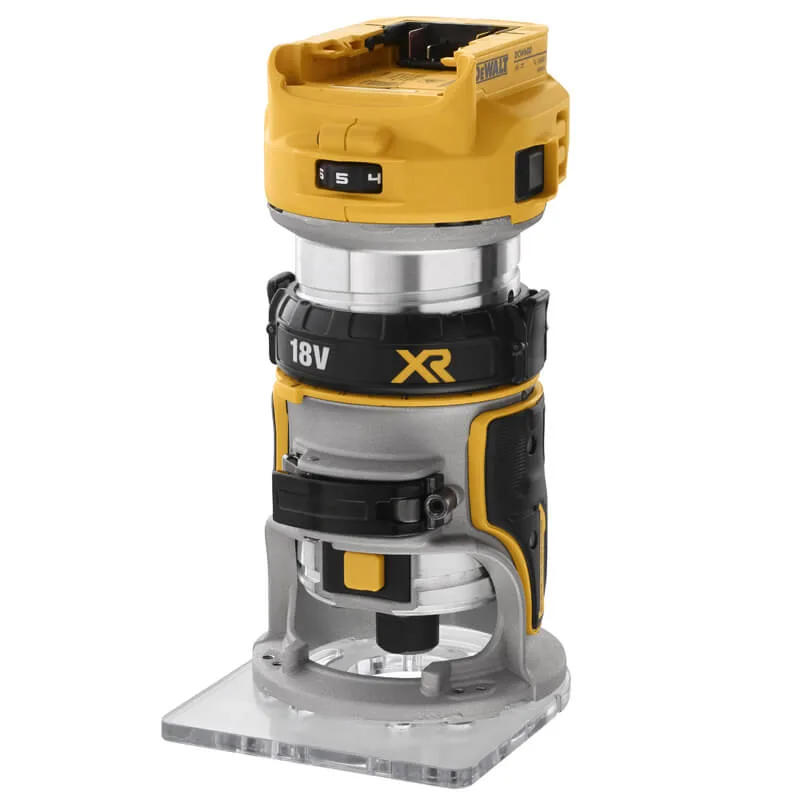 Аккумуляторная бесщеточная кромочная фреза DeWALT DCW600N