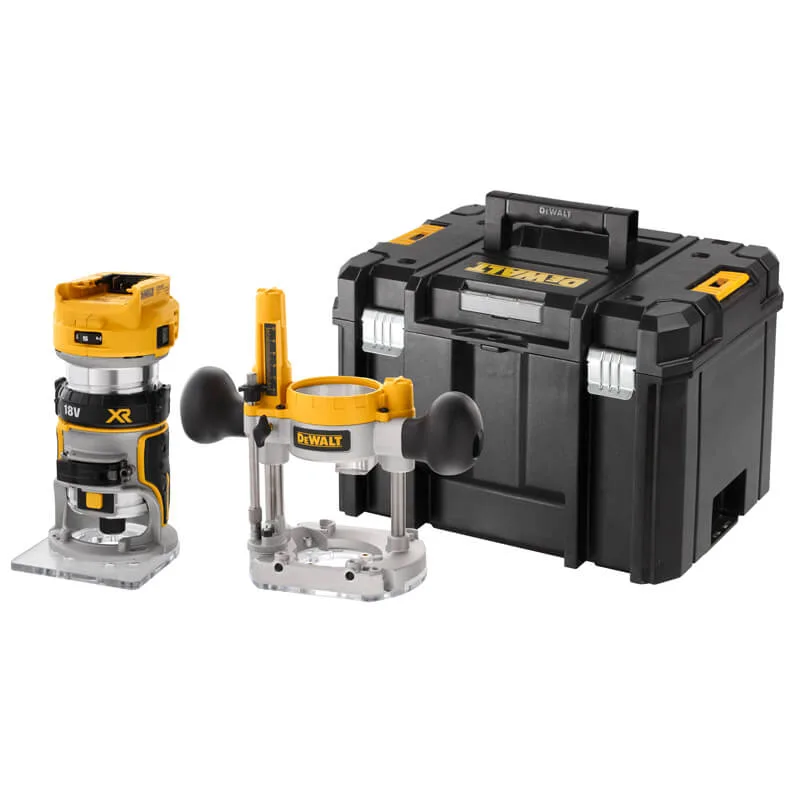 Аккумуляторная бесщеточная фрезерная машина DeWALT DCW604NT