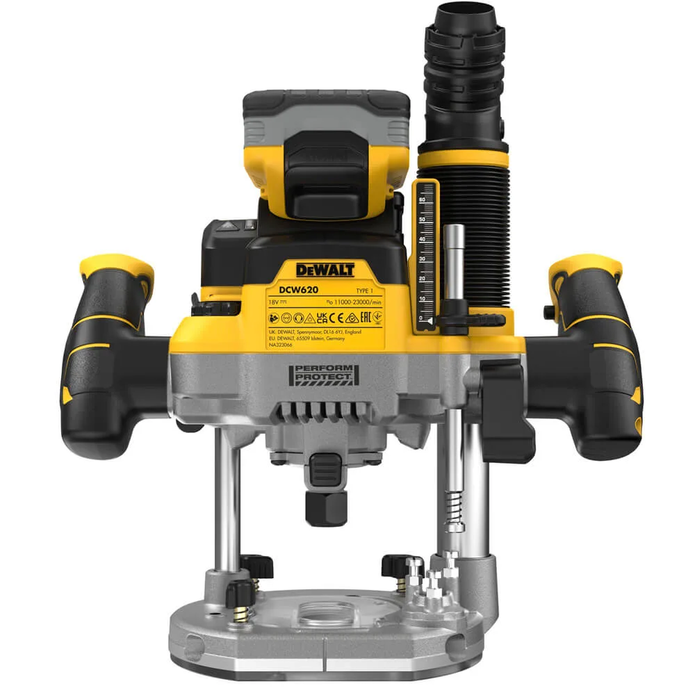 Аккумуляторный бесщеточный фрезер DeWALT DCW620H2