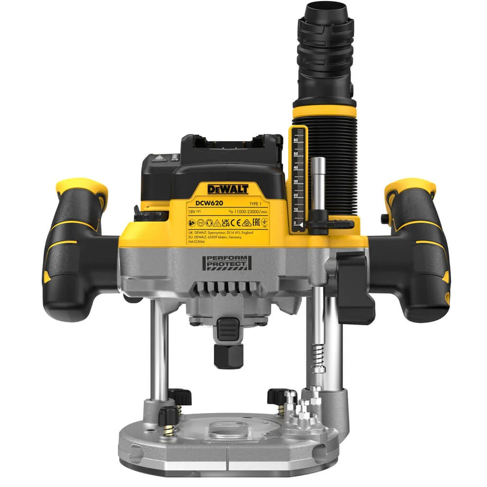 Аккумуляторный бесщеточный фрезер DeWALT DCW620NT