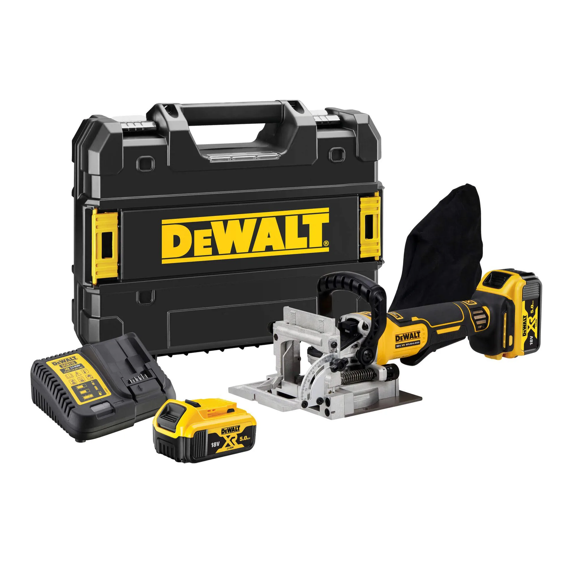 Аккумуляторная бесщеточная фрезерная машина DeWALT DCW682P2
