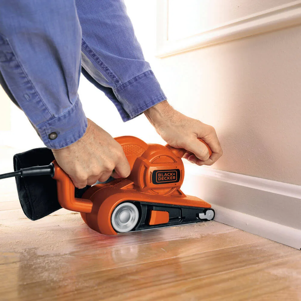Шлифовальная машина ленточная Black&Decker KA86