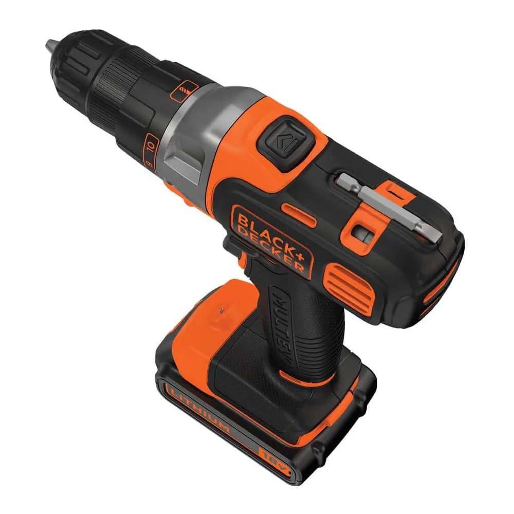Акумуляторний шуруповерт BLACK+DECKER MT218K
