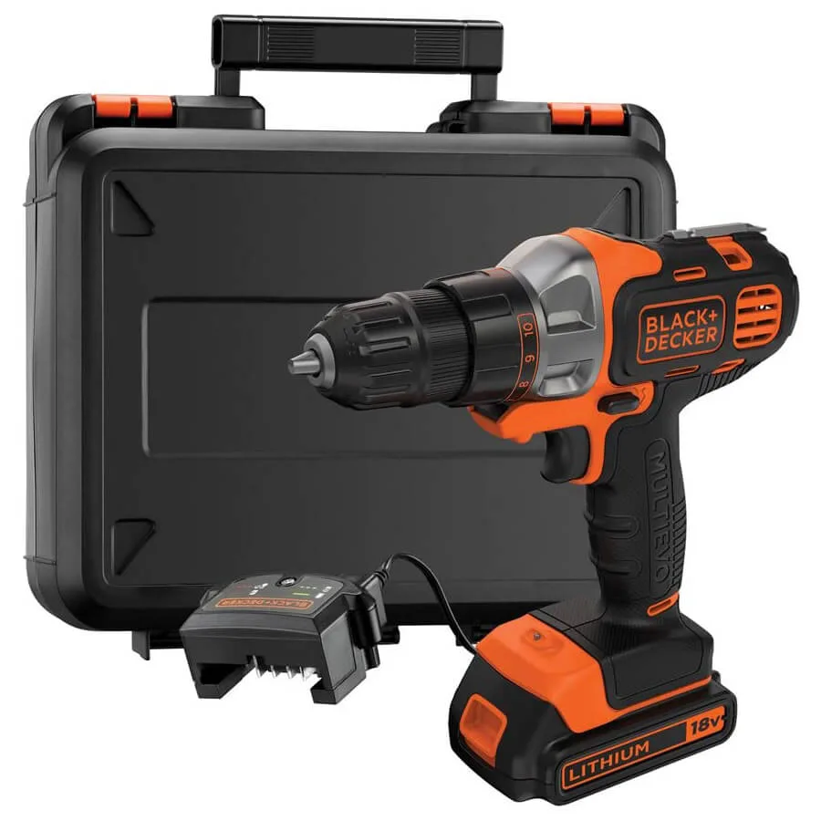 Акумуляторний шуруповерт BLACK+DECKER MT218K