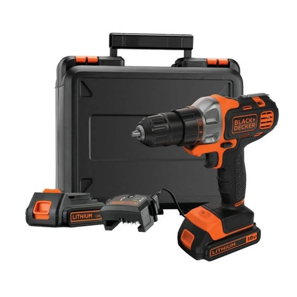 Акумуляторний шуруповерт BLACK+DECKER MT218KB