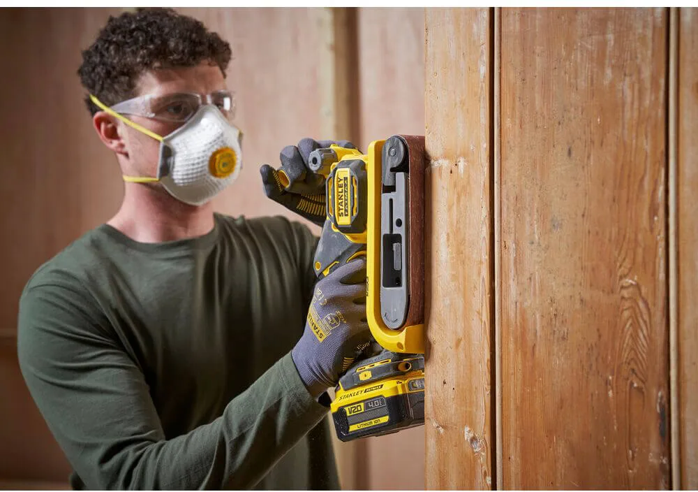 Аккумуляторная ленточная шлифовальная машина STANLEY FATMAX SFMCW223B