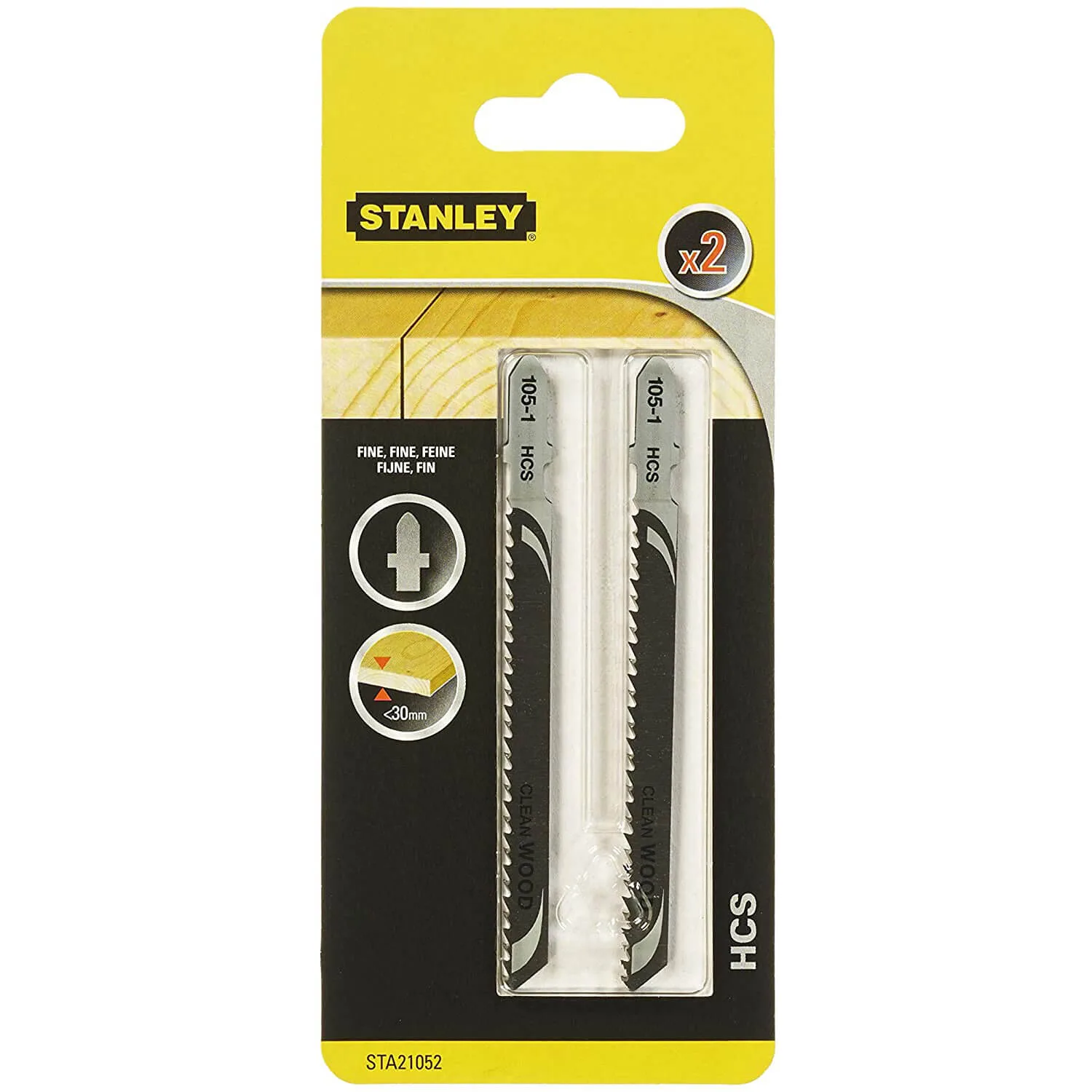 Пильное полотно для дерева STANLEY STA21052