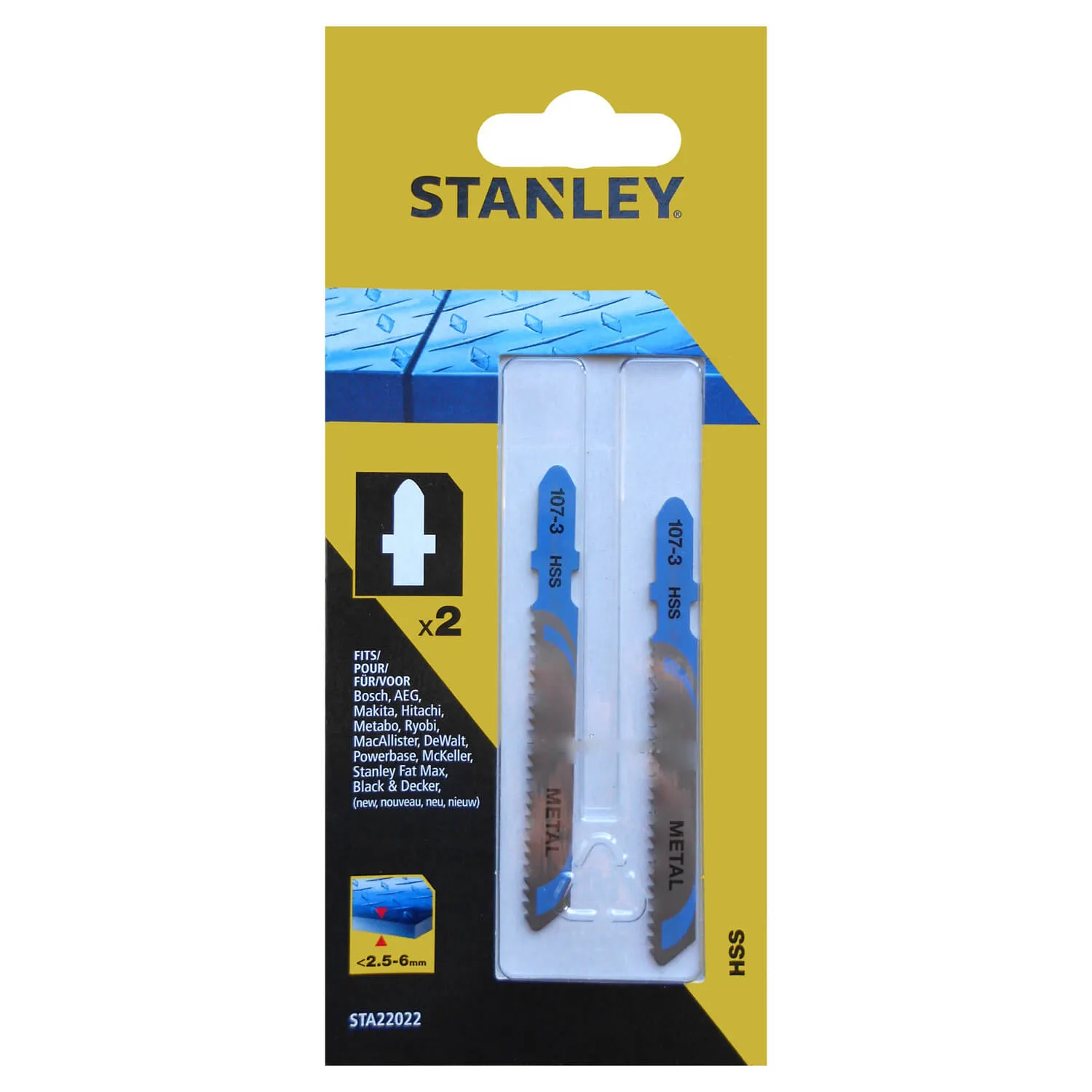Пильное полотно для металла STANLEY STA22022