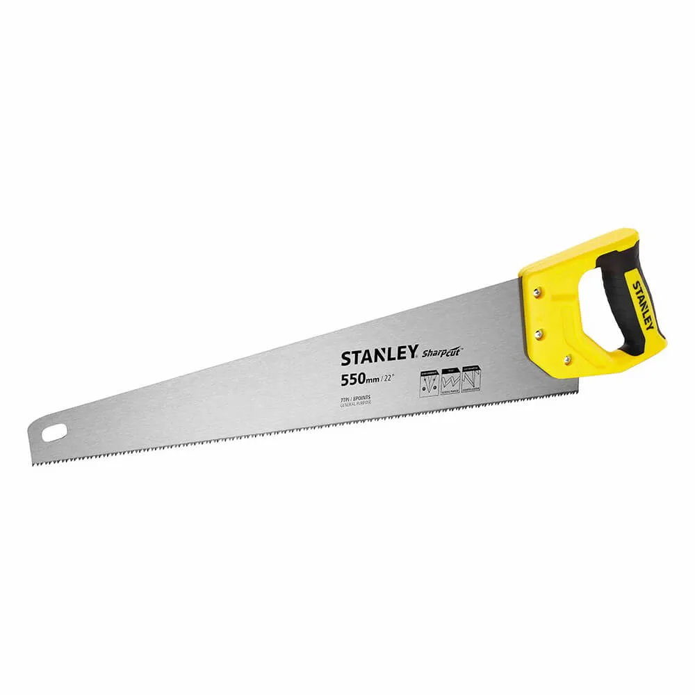 Ножовка SHARPCUT ™ длиной 550 мм для поперечного и продольного пиления STANLEY STHT20368-1