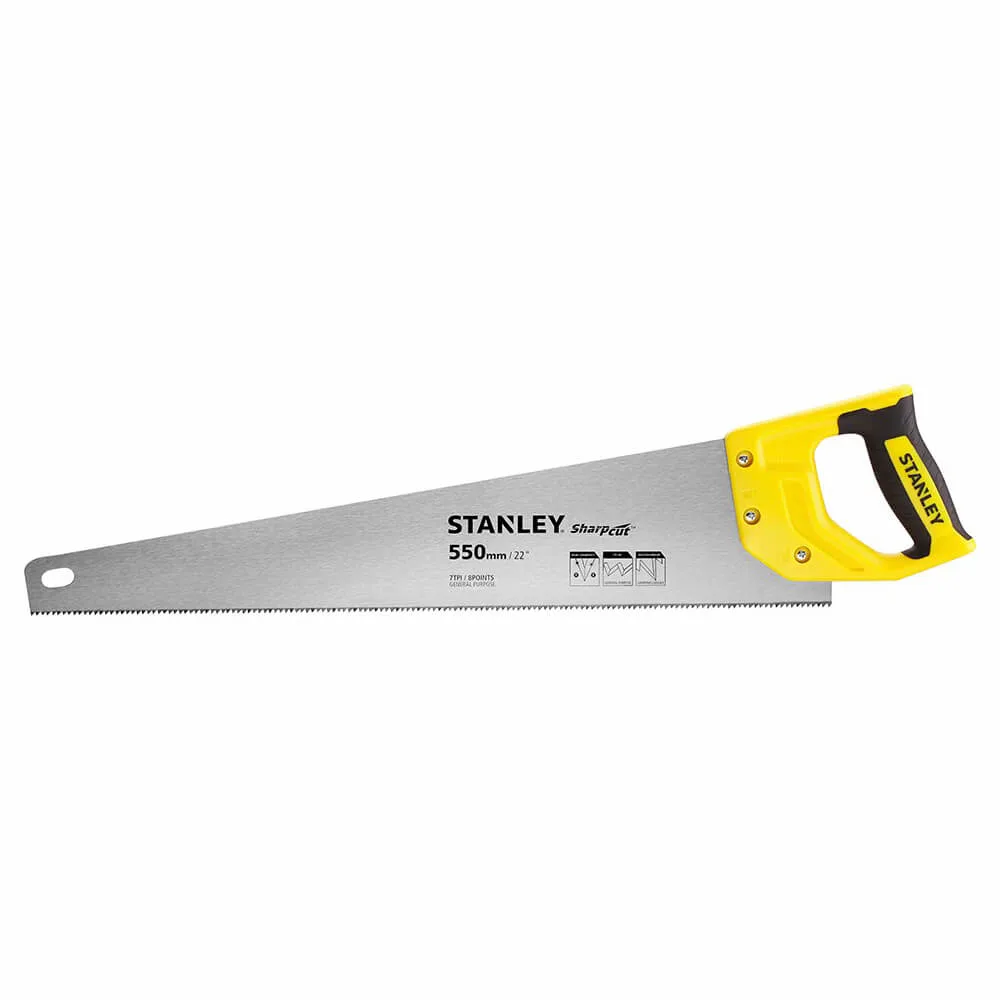 Ножовка SHARPCUT ™ длиной 550 мм для поперечного и продольного пиления STANLEY STHT20368-1