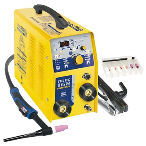 Сварочный инвертор GYS TIG 168 DC HF, ACC. SR17DB-4M