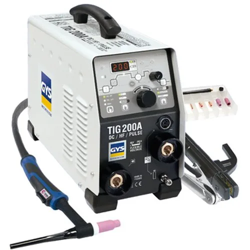 Сварочный инвертор GYS TIG 200 DC HF FV, ACC. SR17DB-4M