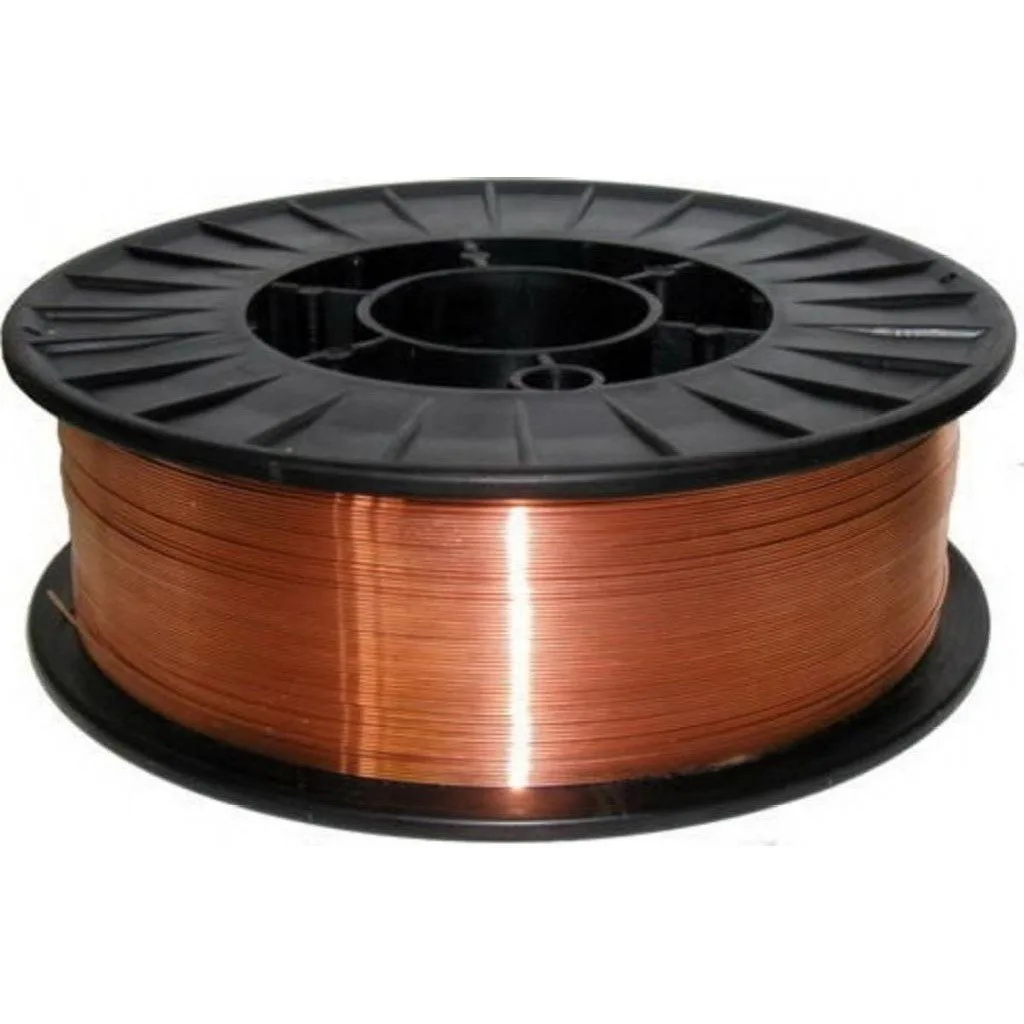 Сварочная проволока омедненная Vulkan ER70S-6 1,0mm*5,0kg/spool