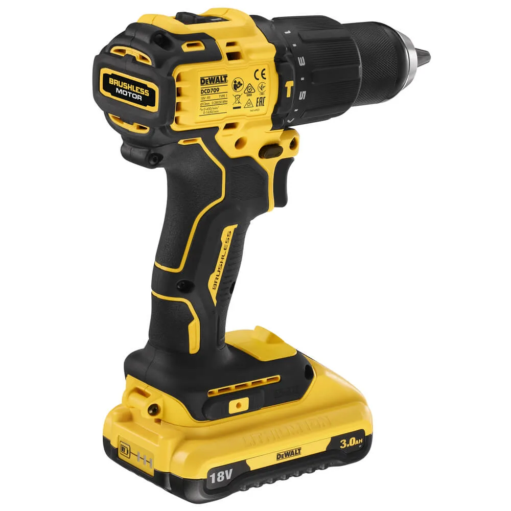 Набор из двух аккумуляторных бесщеточных инструментов DeWALT DCK2062E2T.