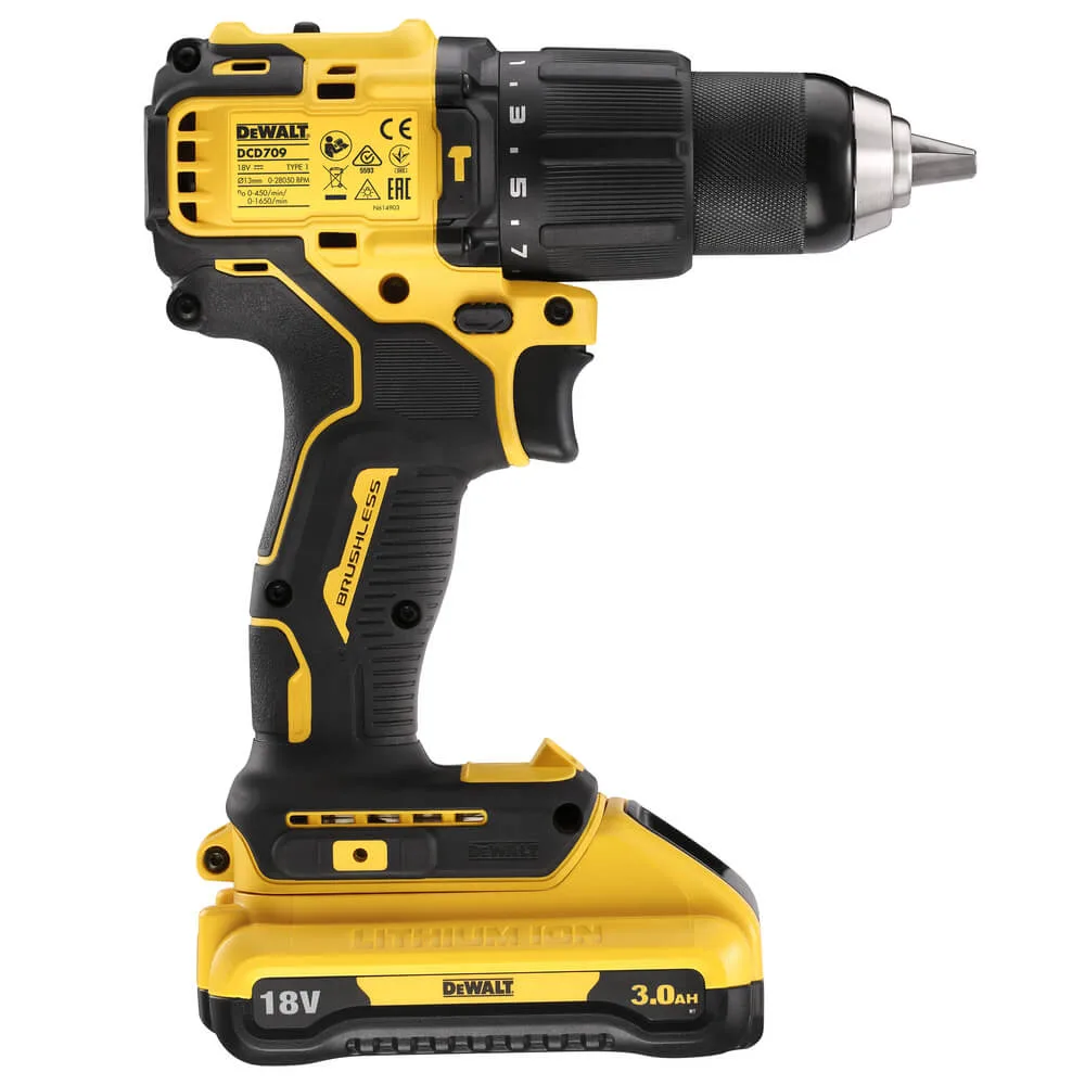 Набор из двух аккумуляторных бесщеточных инструментов DeWALT DCK2062E2T.