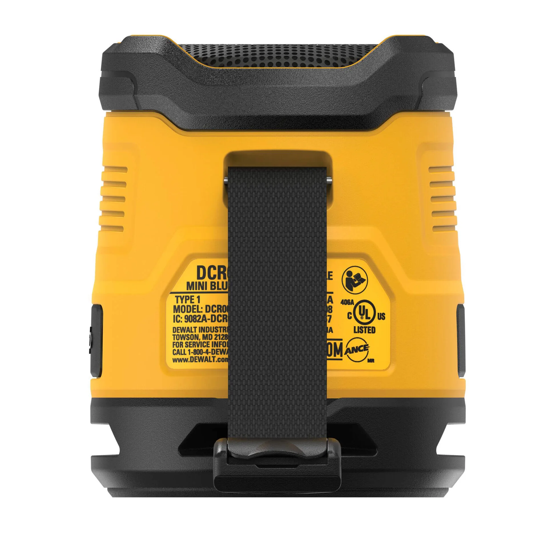 Портативная аккумуляторная колонка DeWALT DCR009