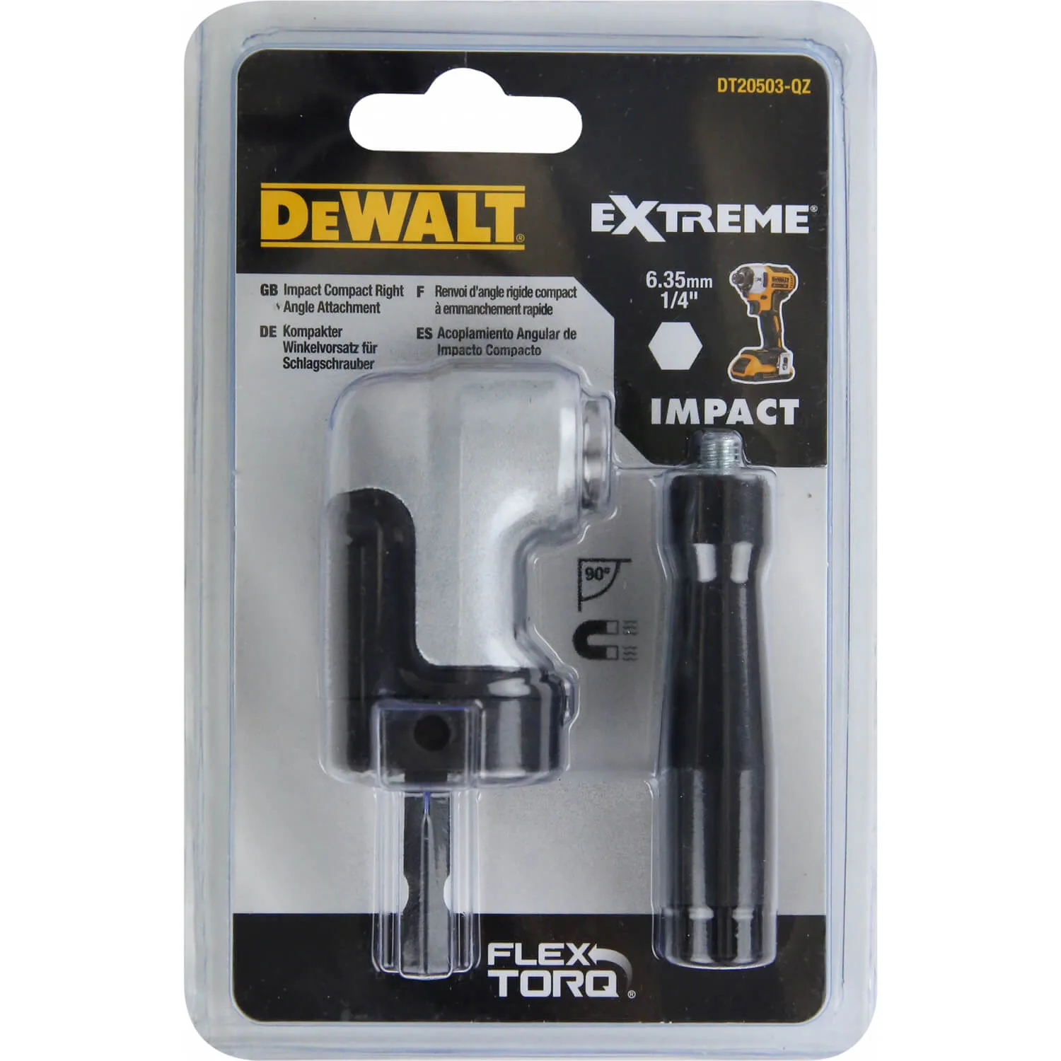Угловая насадка DeWALT DT20503