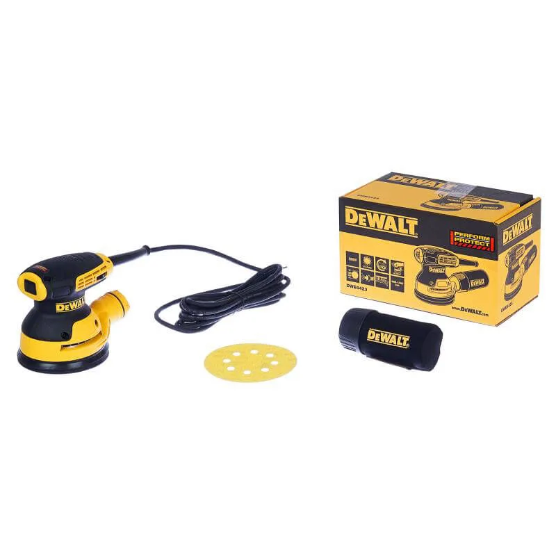Эксцентриковая шлифмашина DeWalt DWE6423