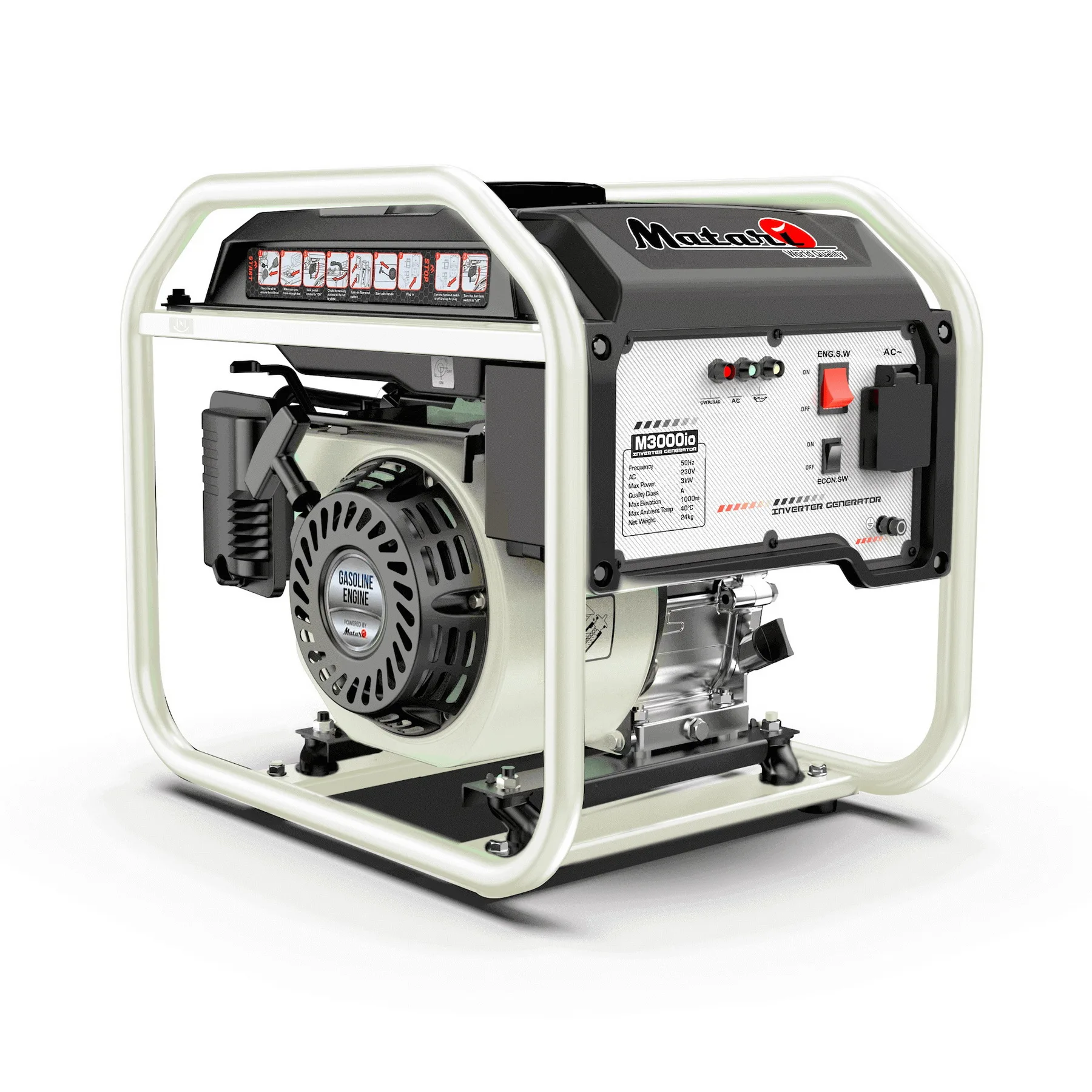 Инверторный генератор Matari M3000IO