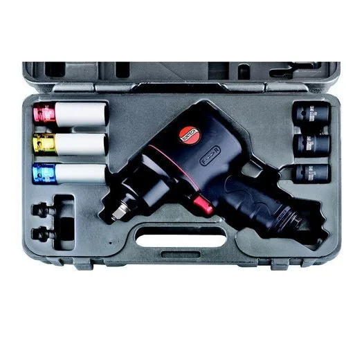 Пневматический ударный гайковерт Suntech SM-43-4033PK с набором