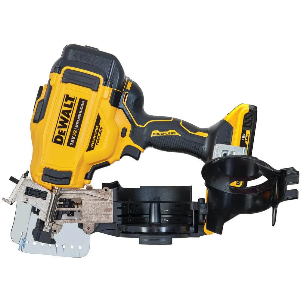 Аккумуляторный бесщеточный пистолет-гвоздезабиватель DeWALT DCN45RND2