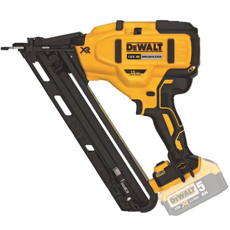 Аккумуляторный бесщеточный пистолет-гвоздезабиватель DeWALT DCN650N