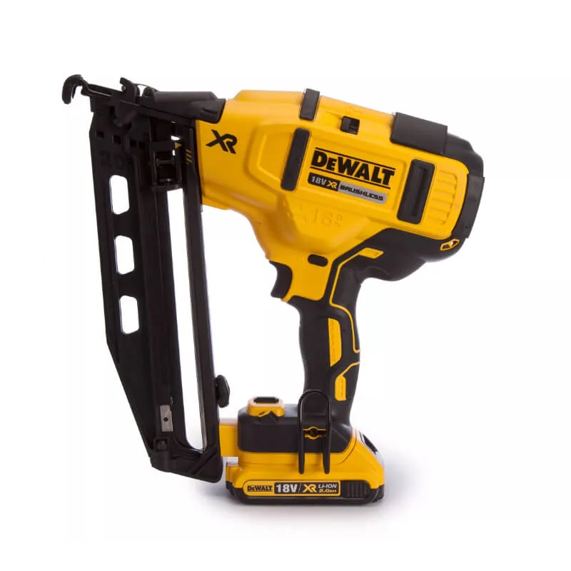 Аккумуляторный бесщеточный пистолет-гвоздезабиватель DeWALT DCN660D2