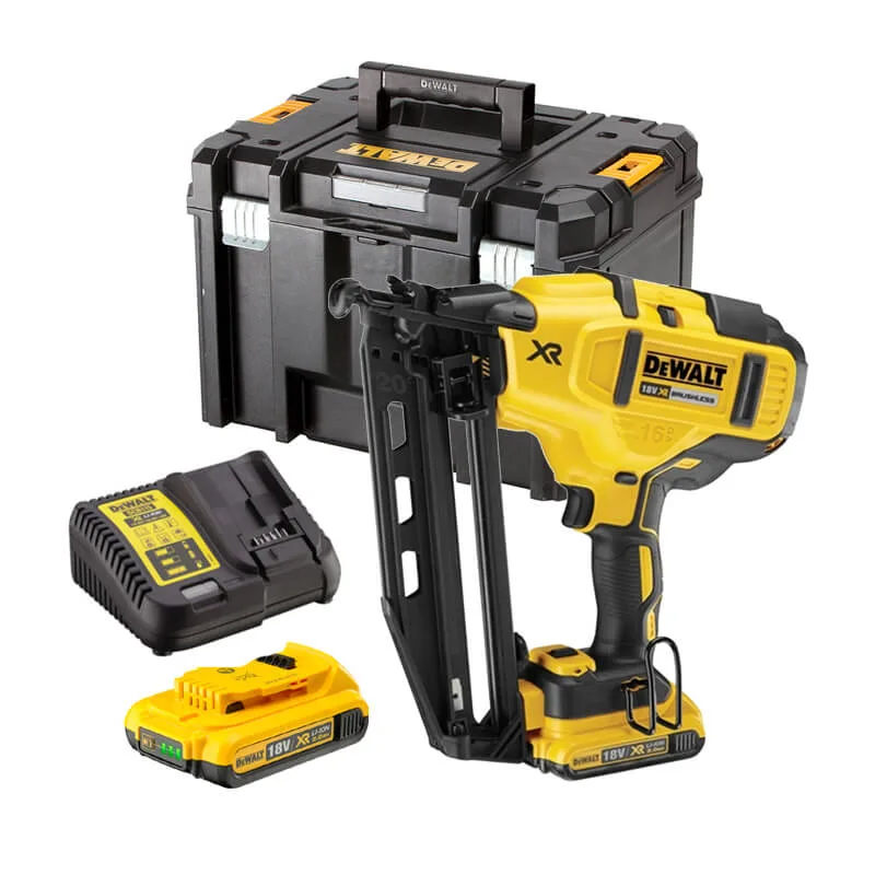 Аккумуляторный бесщеточный пистолет-гвоздезабиватель DeWALT DCN660D2