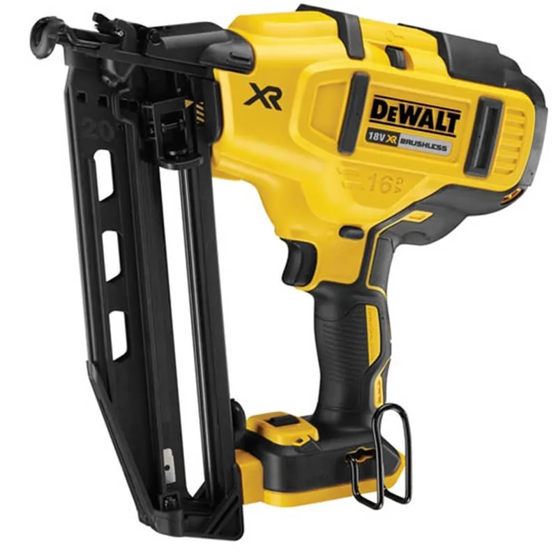 Аккумуляторный бесщеточный пистолет-гвоздезабиватель DeWALT DCN660N.