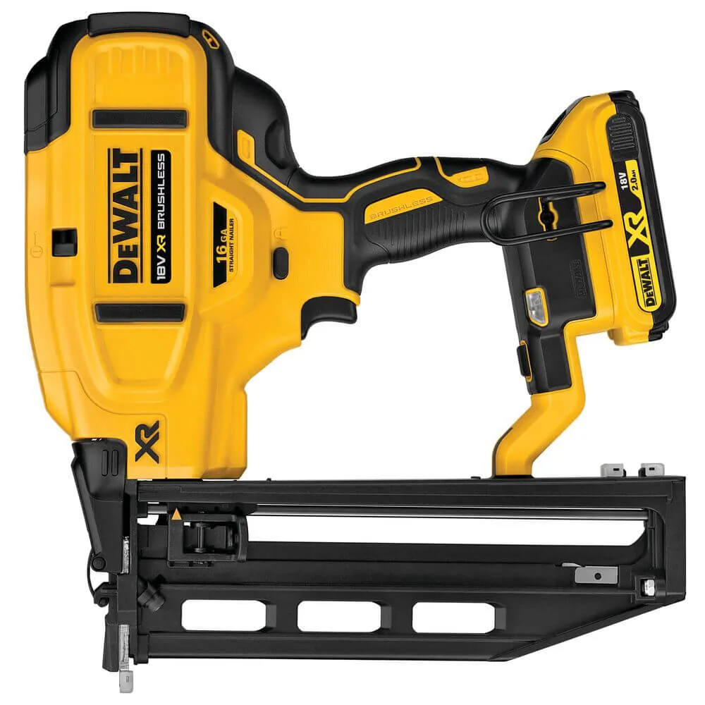 Аккумуляторный бесщеточный пистолет-гвоздезабиватель DeWALT DCN662D2