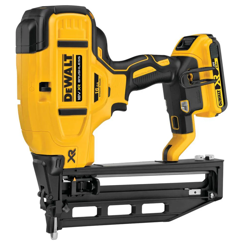 Аккумуляторный бесщеточный пистолет-гвоздезабиватель DeWALT DCN662D2