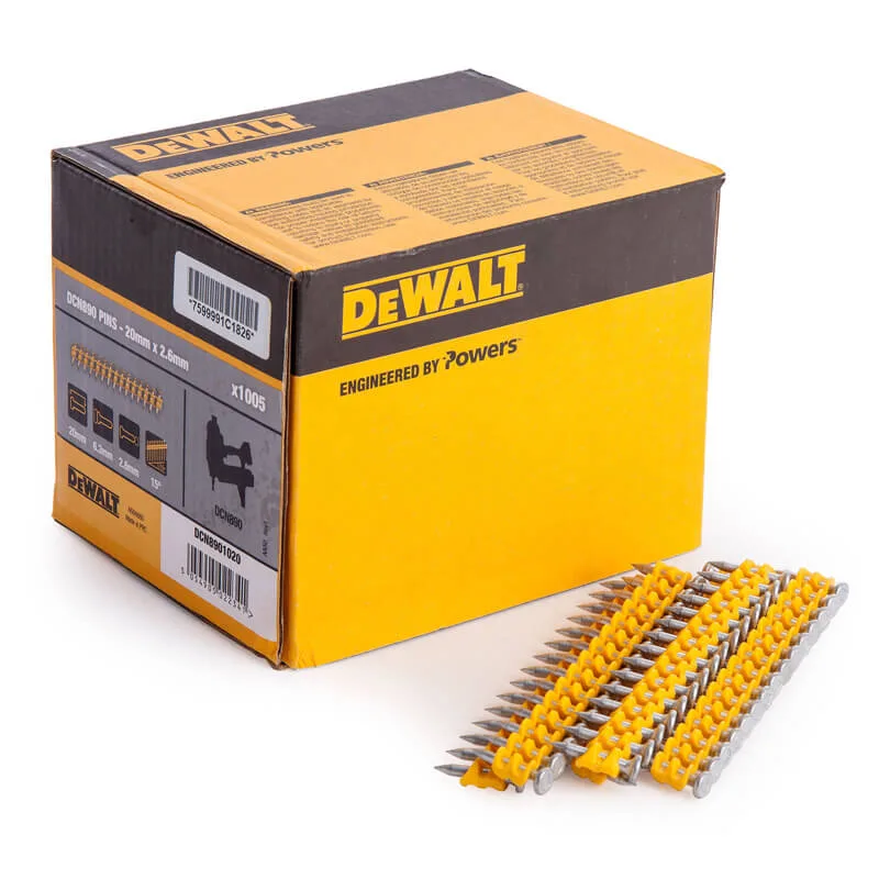 Оцинкованные гвозди для бетона DeWALT DCN8901015