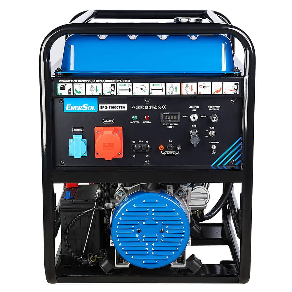 Бензиновый генератор EnerSol EPG-11000TEA