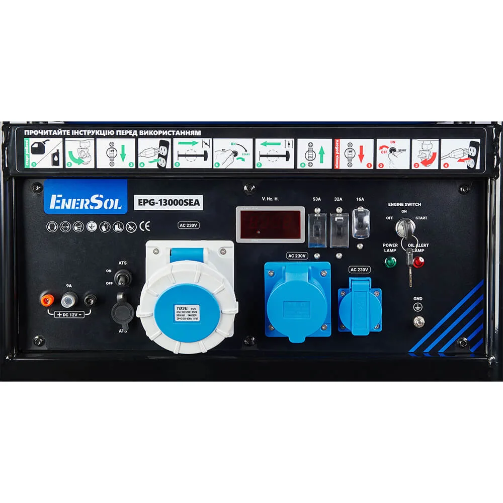 Бензиновый генератор EnerSol EPG-13000SEA