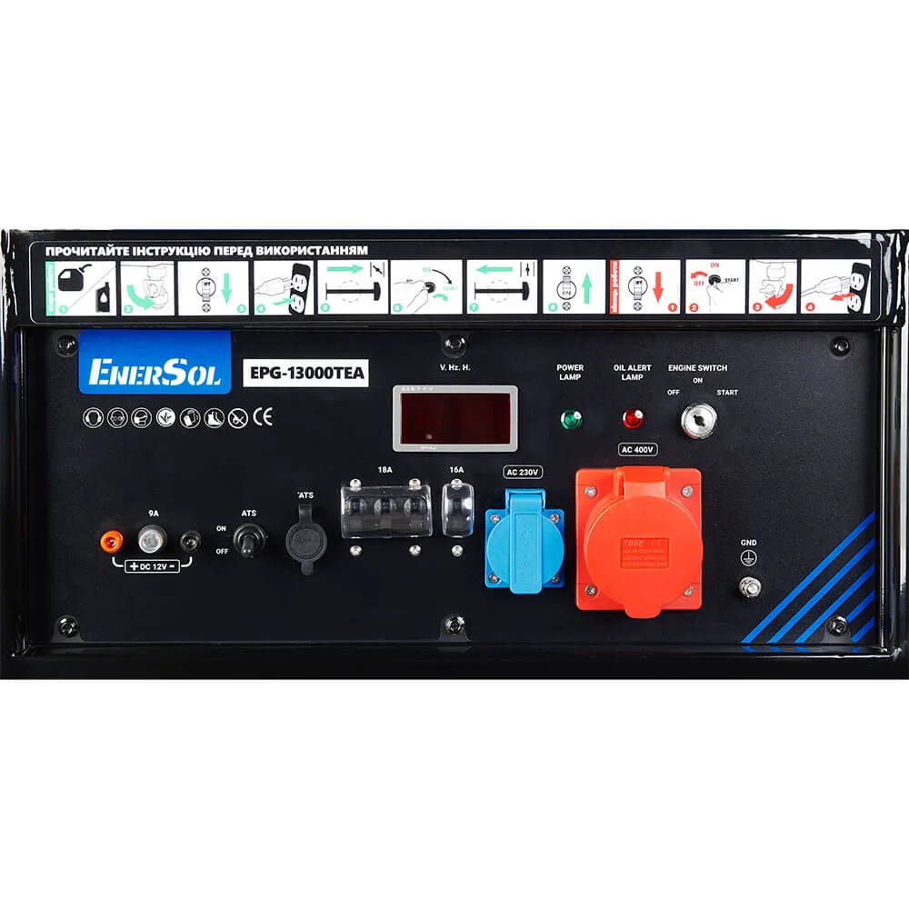 Бензиновый генератор EnerSol EPG-13000TEA