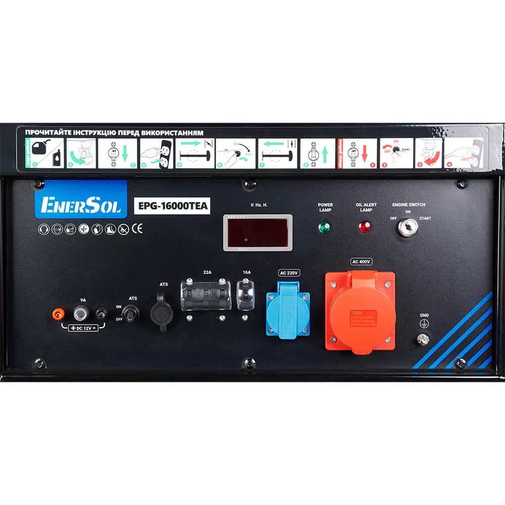 Бензиновый генератор EnerSol EPG-16000TEA