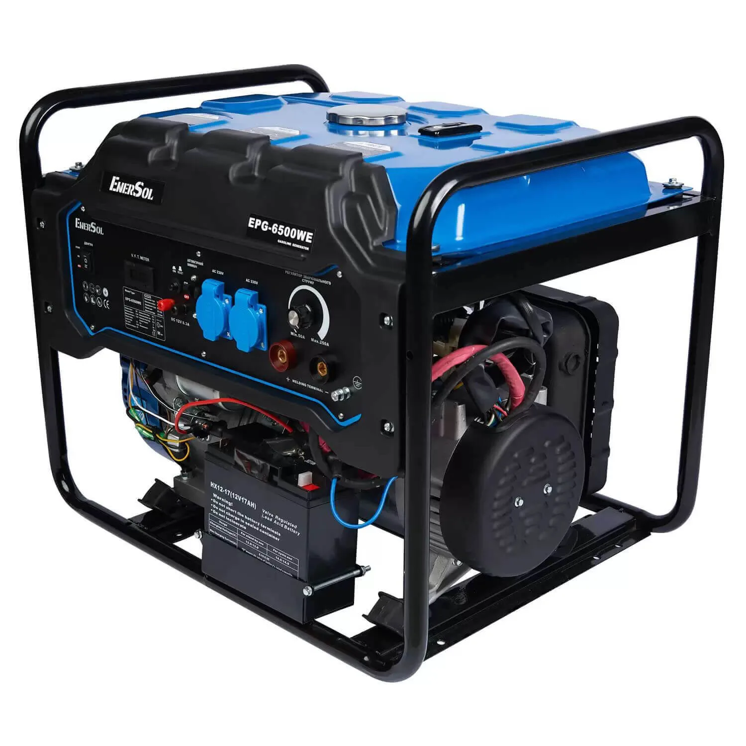 Бензиновый сварочный генератор EnerSol EPG-6500WE