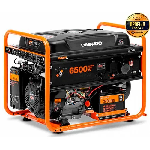 Бензиновый генератор Daewoo GDA 7500E