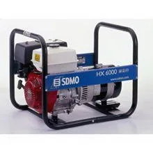 Бензинова електростанція відкритого виконання SDMO HX 6000-S