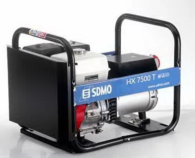 Бензинова електростанція відкритого виконання SDMO HX 7500 TS