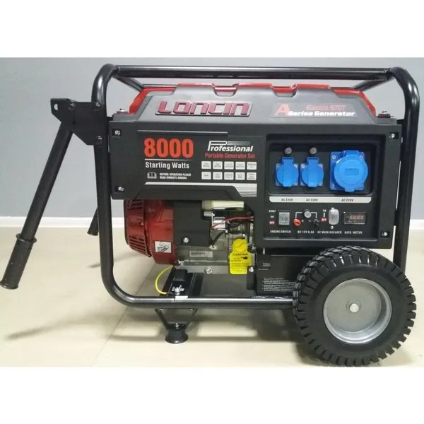 Генератор бензиновий Loncin LC 8000 D AS