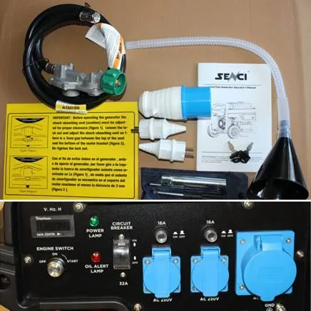 Генератор SENCI SC 12000 E (D)