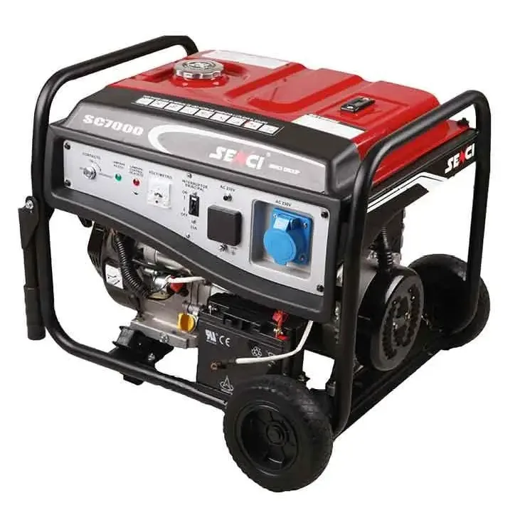 Бензиновий генератор SENCI SC7000E