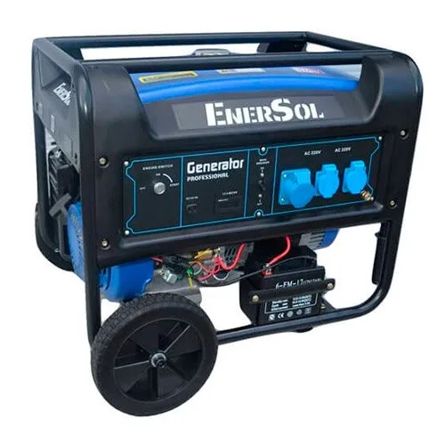 Бензиновий генератор EnerSol SG-8EB