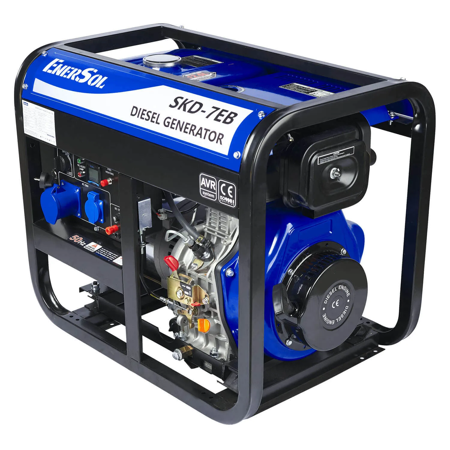 Дизельный генератор EnerSol SKD-7EB