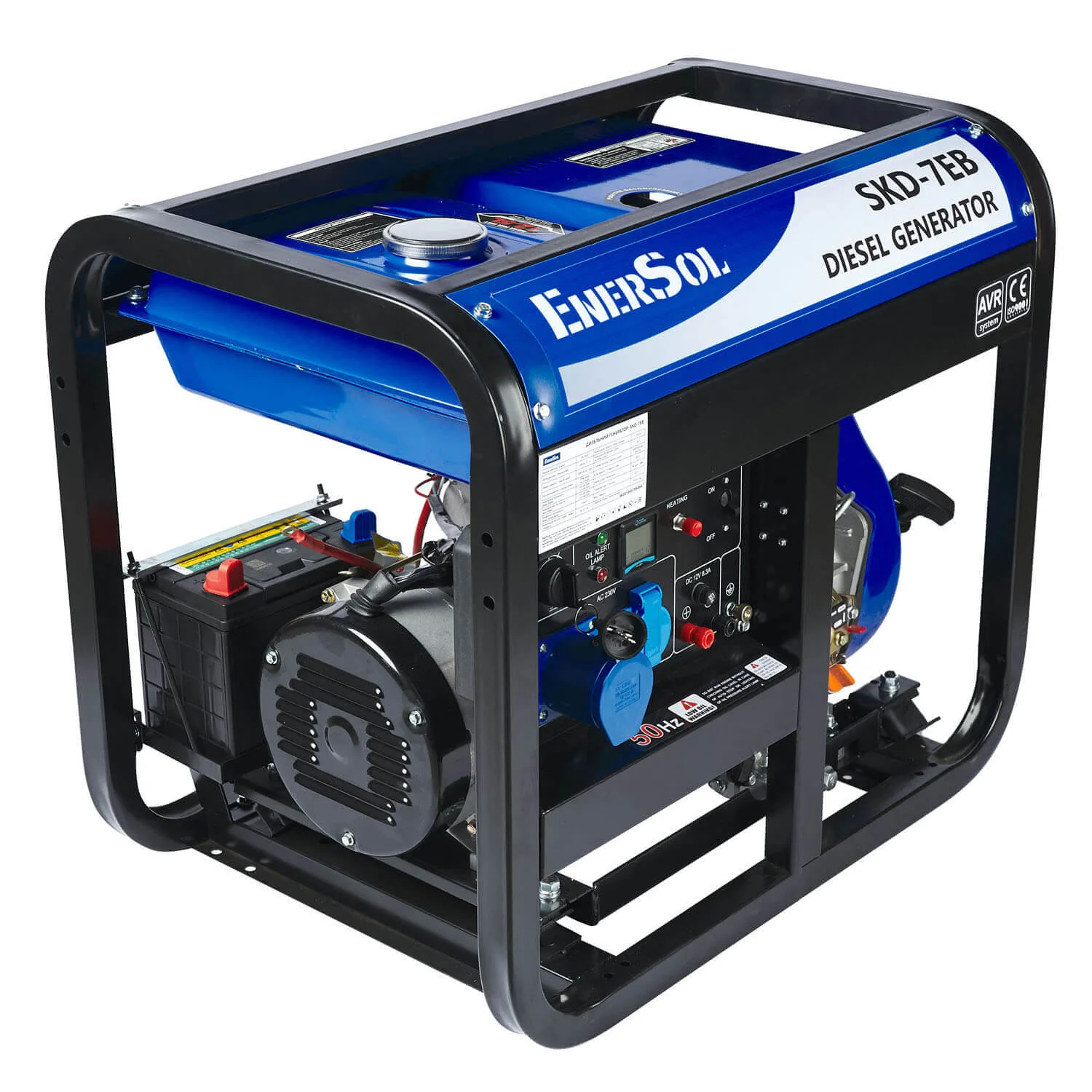 Дизельный генератор EnerSol SKD-7EB
