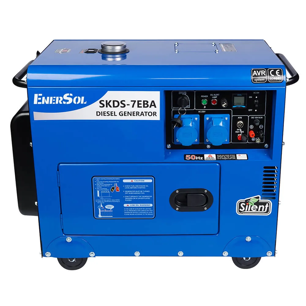 Дизельный генератор EnerSol SKDS-7EBA