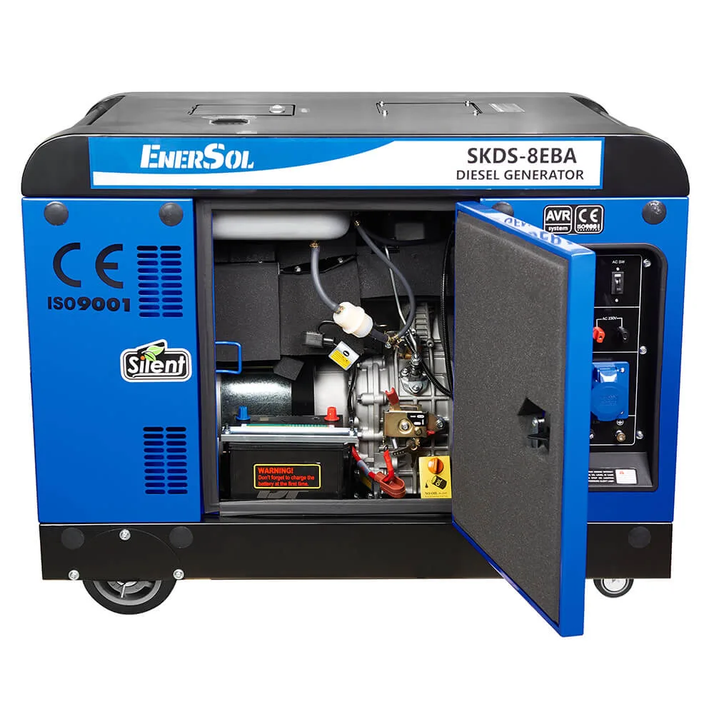 Дизельный генератор EnerSol SKDS-8EBA