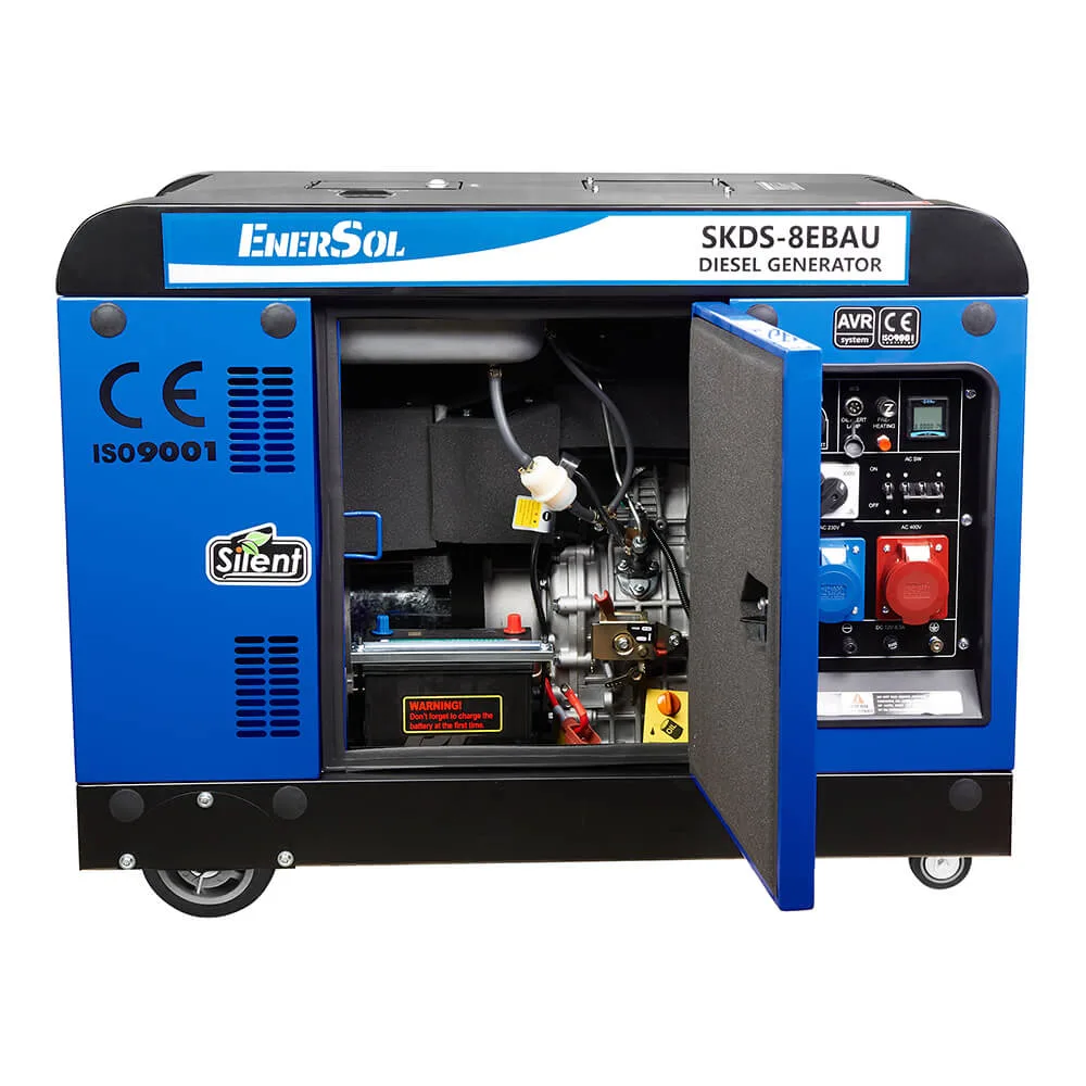 Дизельный генератор EnerSol SKDS-8EBAU